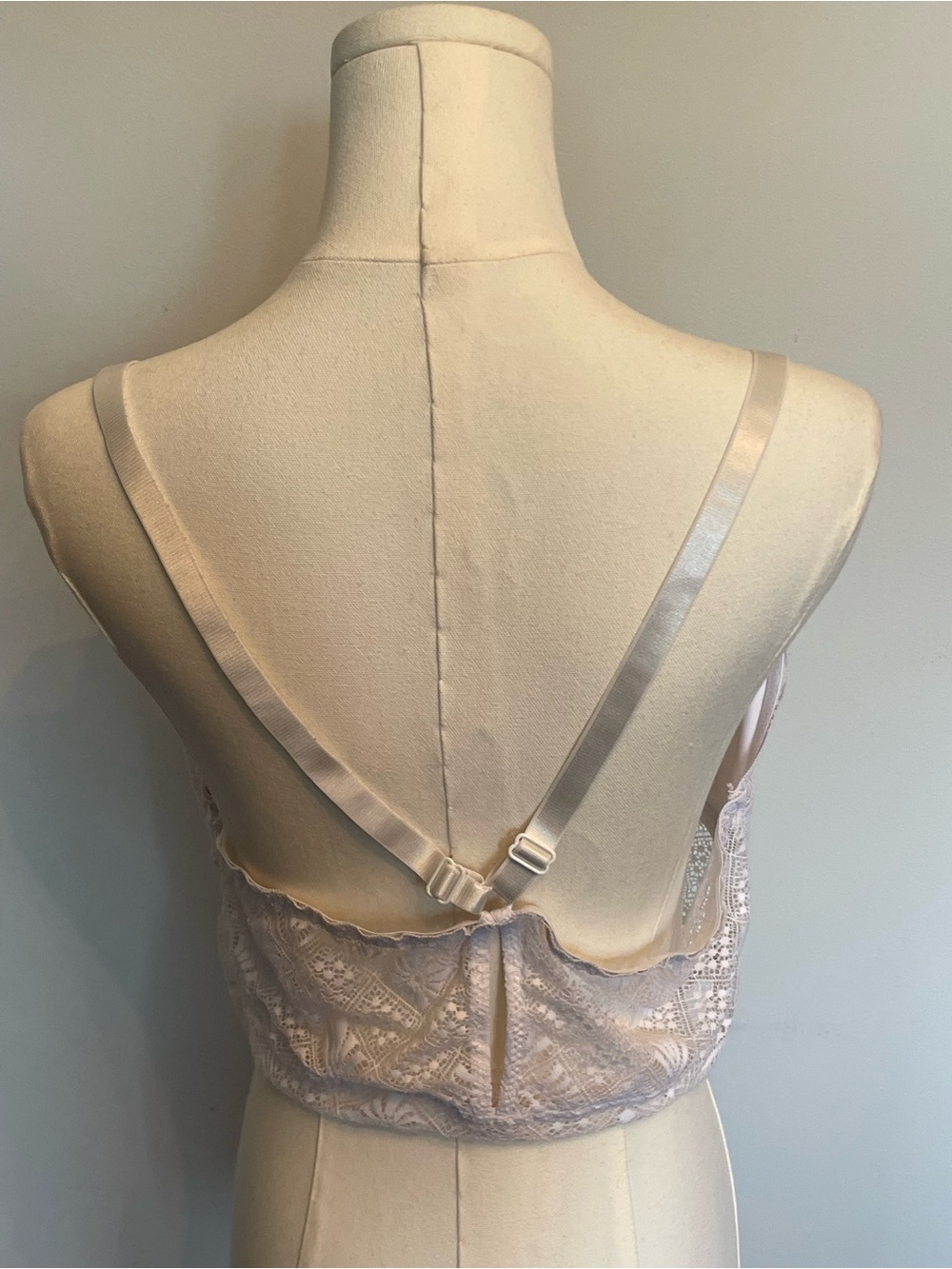 Nautica White Lace Crochet Camisole with Metal Logo - Picture 5 of 10